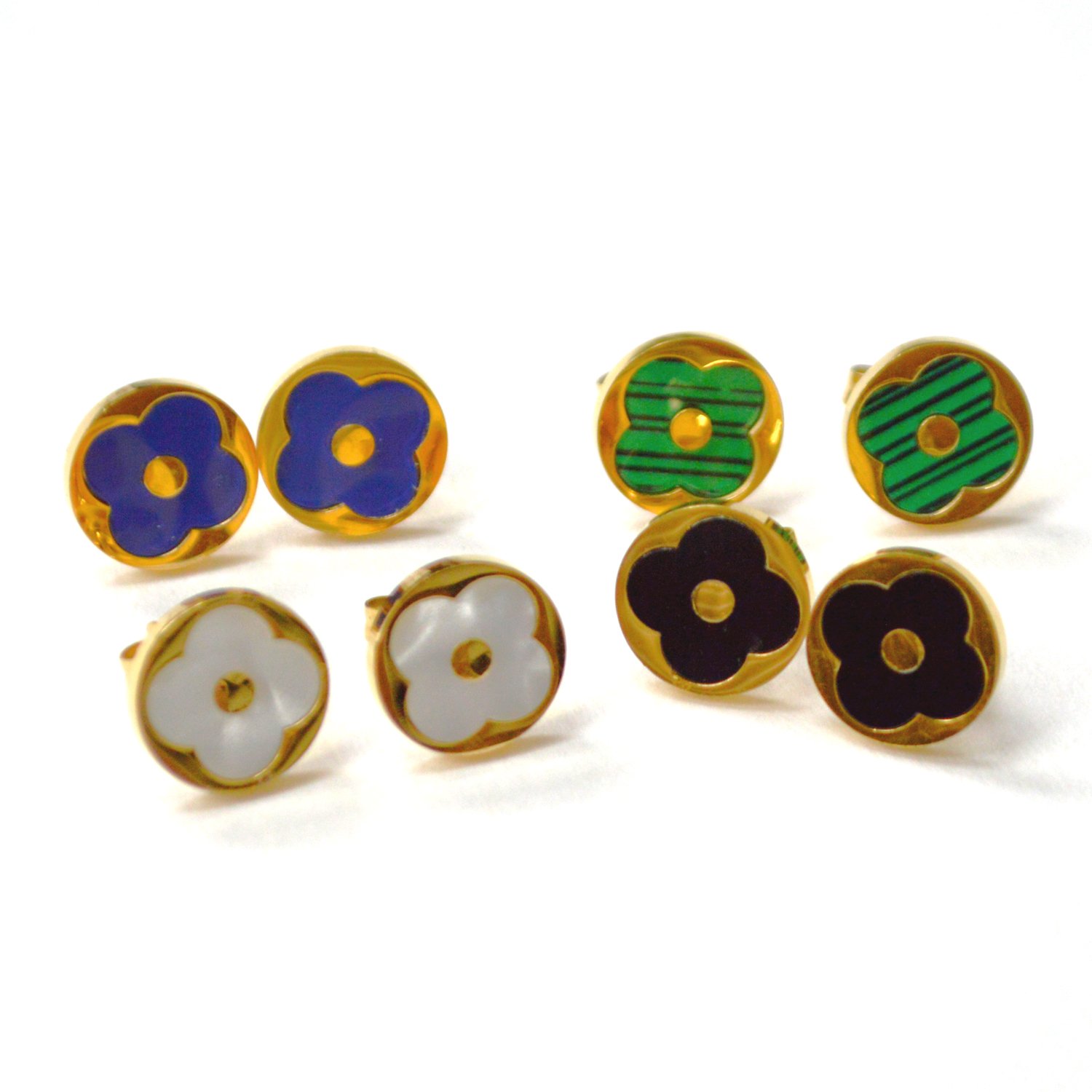 Designers Inspired Gold Plated Earrings 83-947G