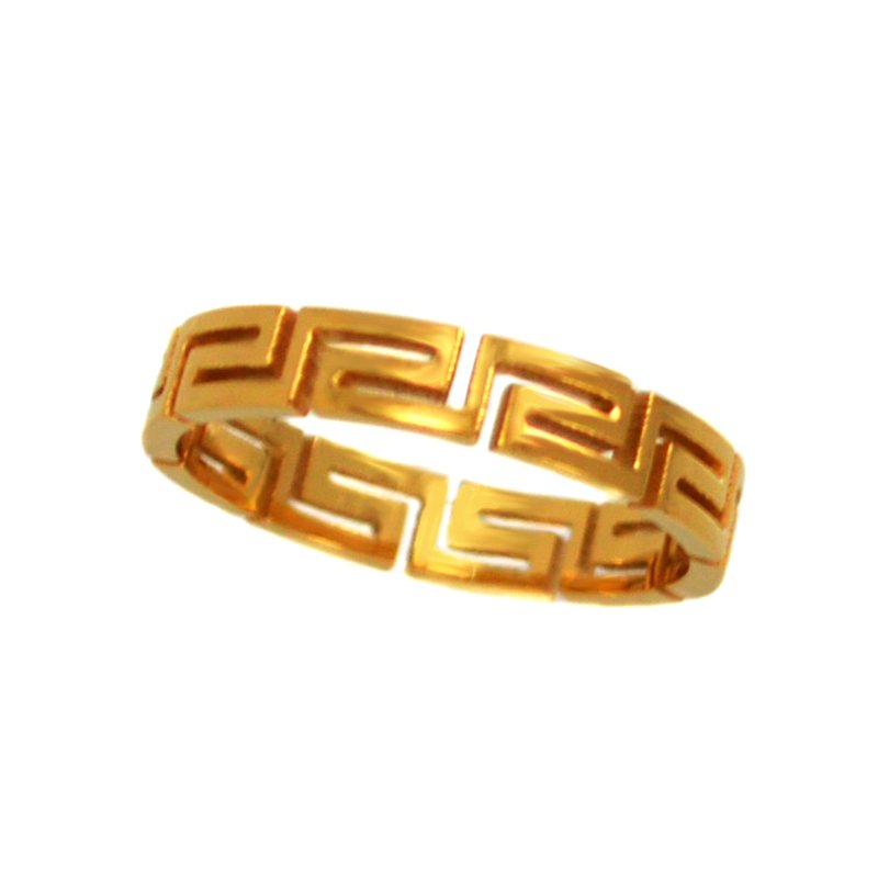 Decorative Gold Plated Ring 81-1152G