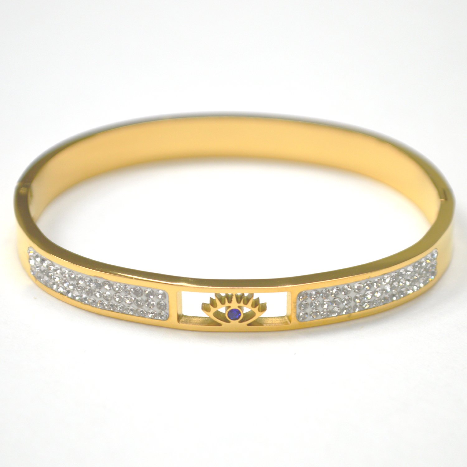 Designer Inspired Gold Plated Bangle 84-1926G