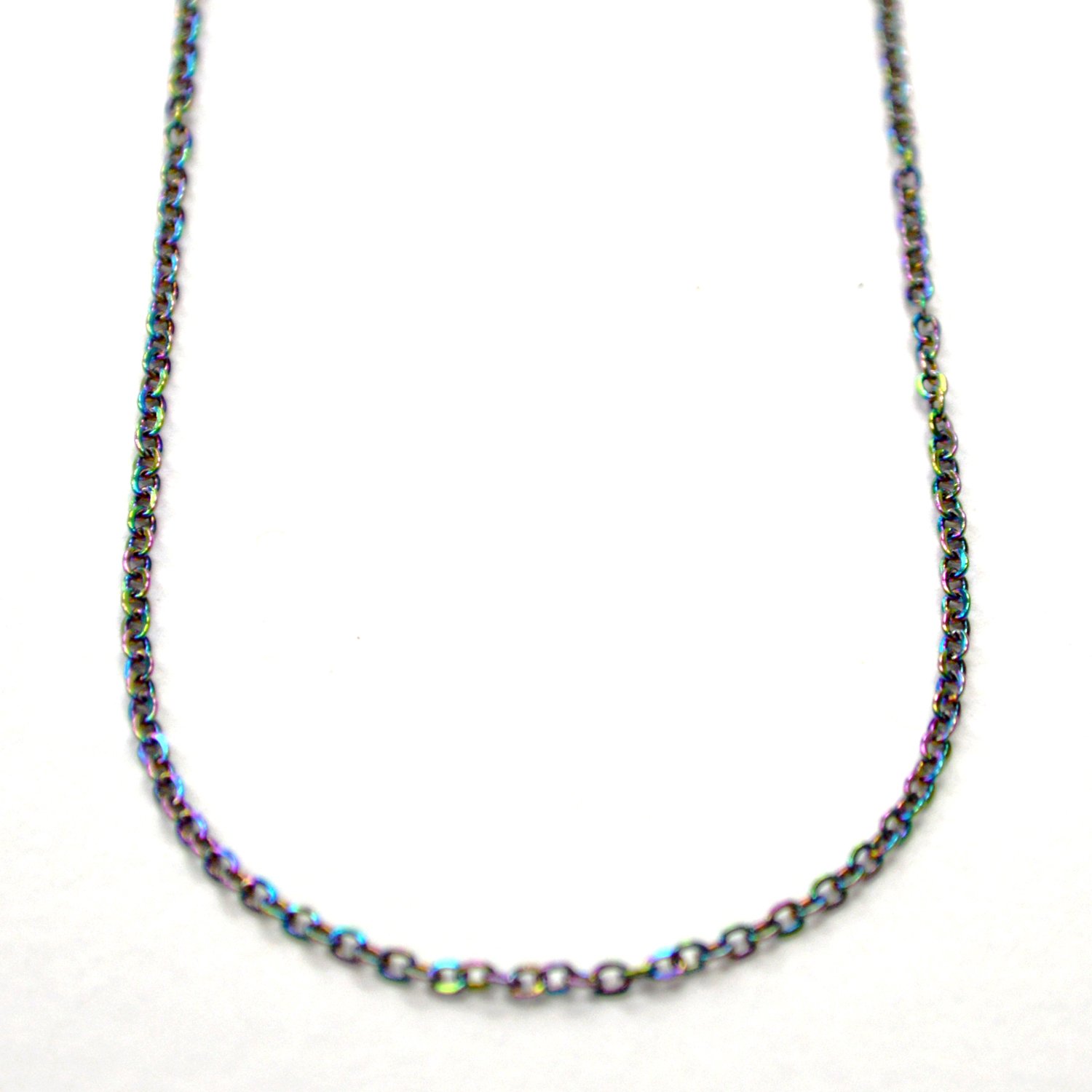 1.5mm Flat Anchor Rainbow Chain 85-211 Rbw (10/pkg)