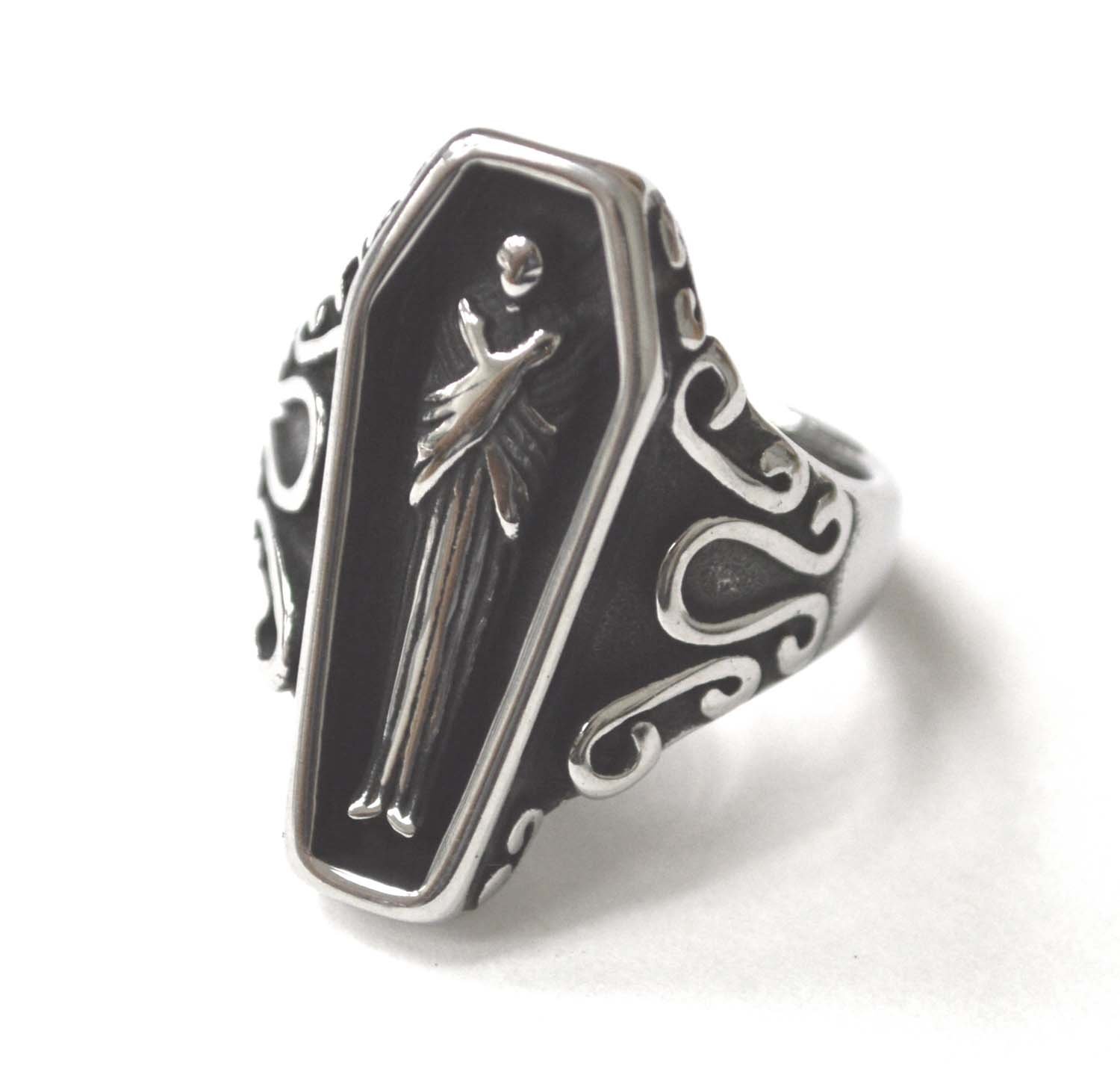 Mummy Stainless Steel Ring 81-1563
