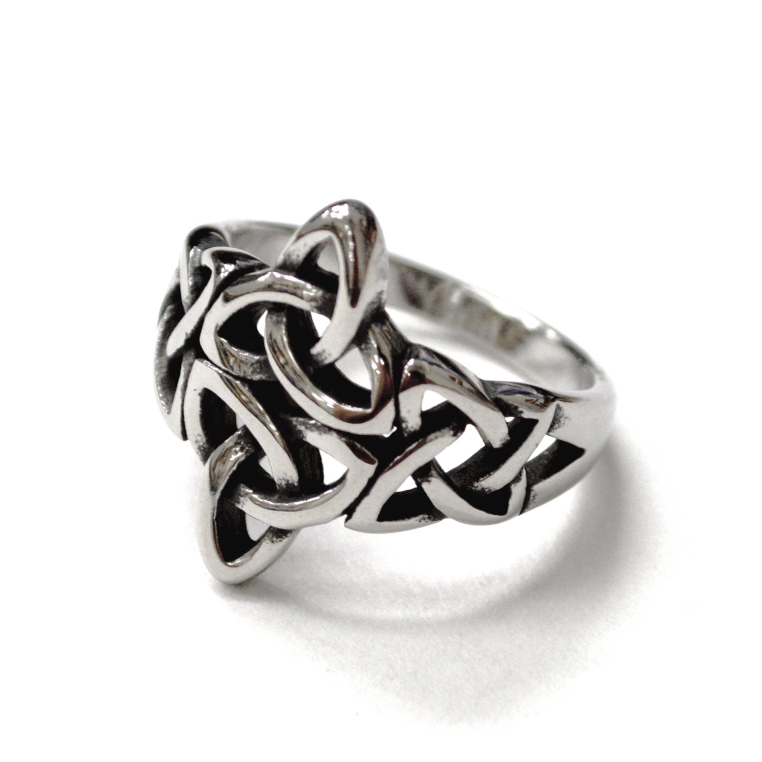 Witch Knot Stainless Steel Ring 81-1716