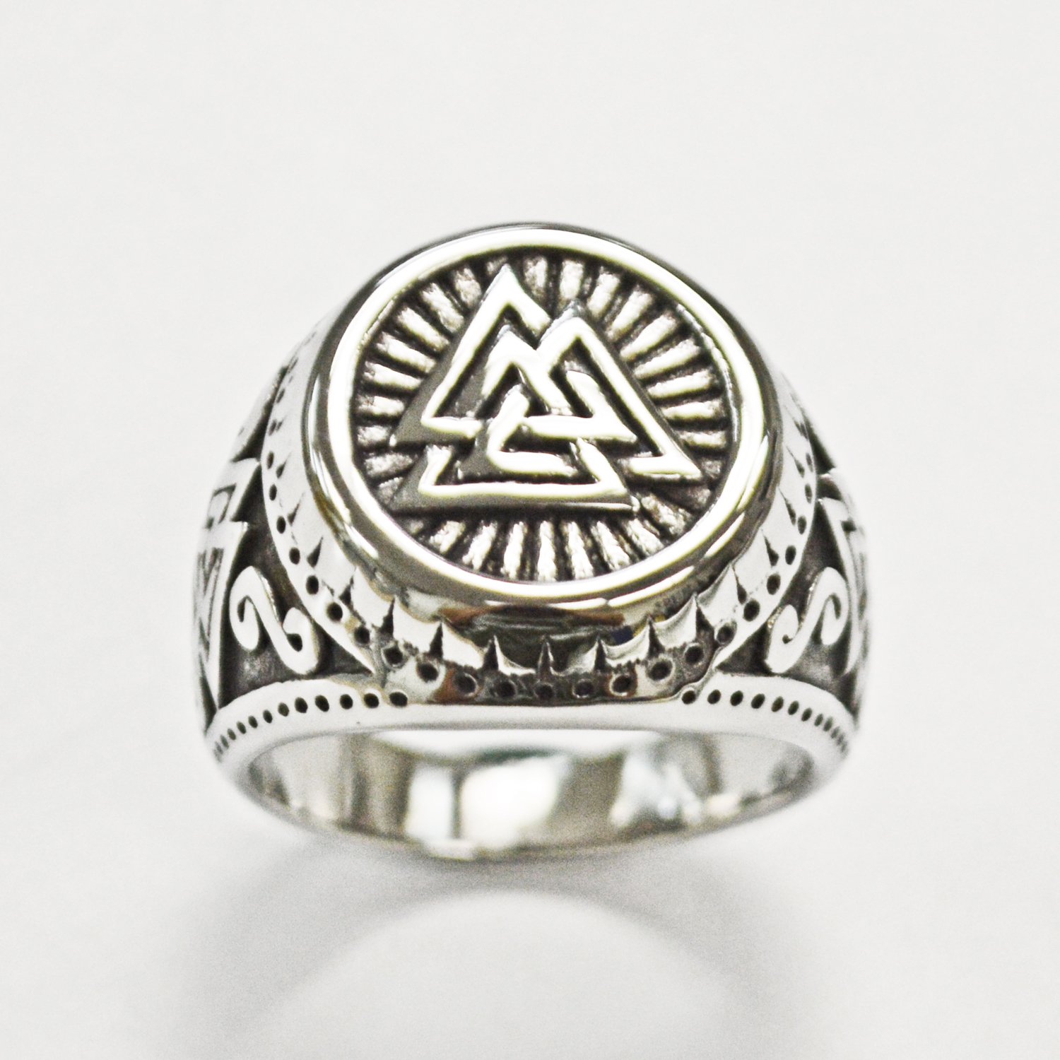 Valknut Stainless Steel Ring 81-1293