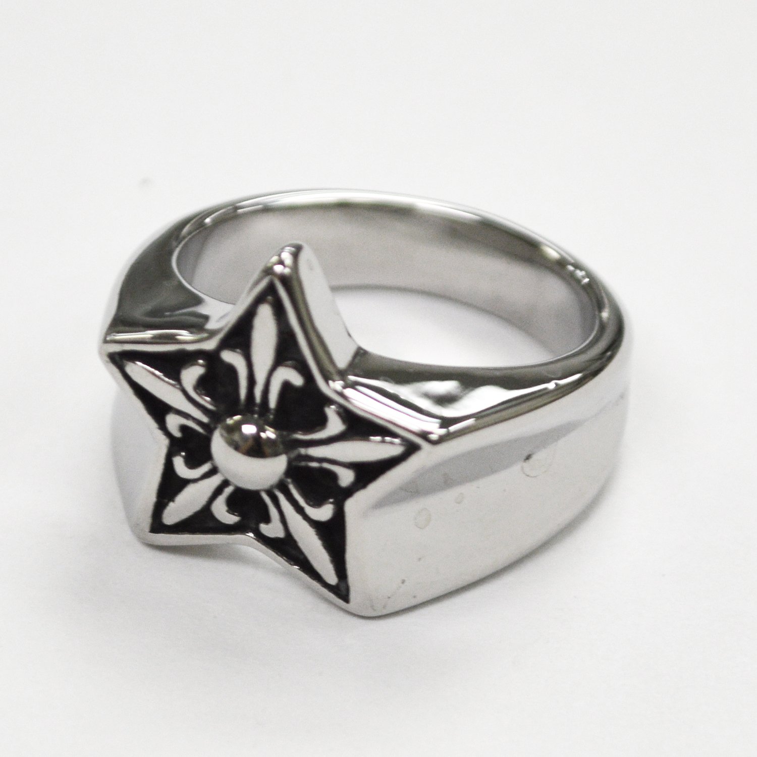 STAR Symbol Stainless Steel Ring 81-1399