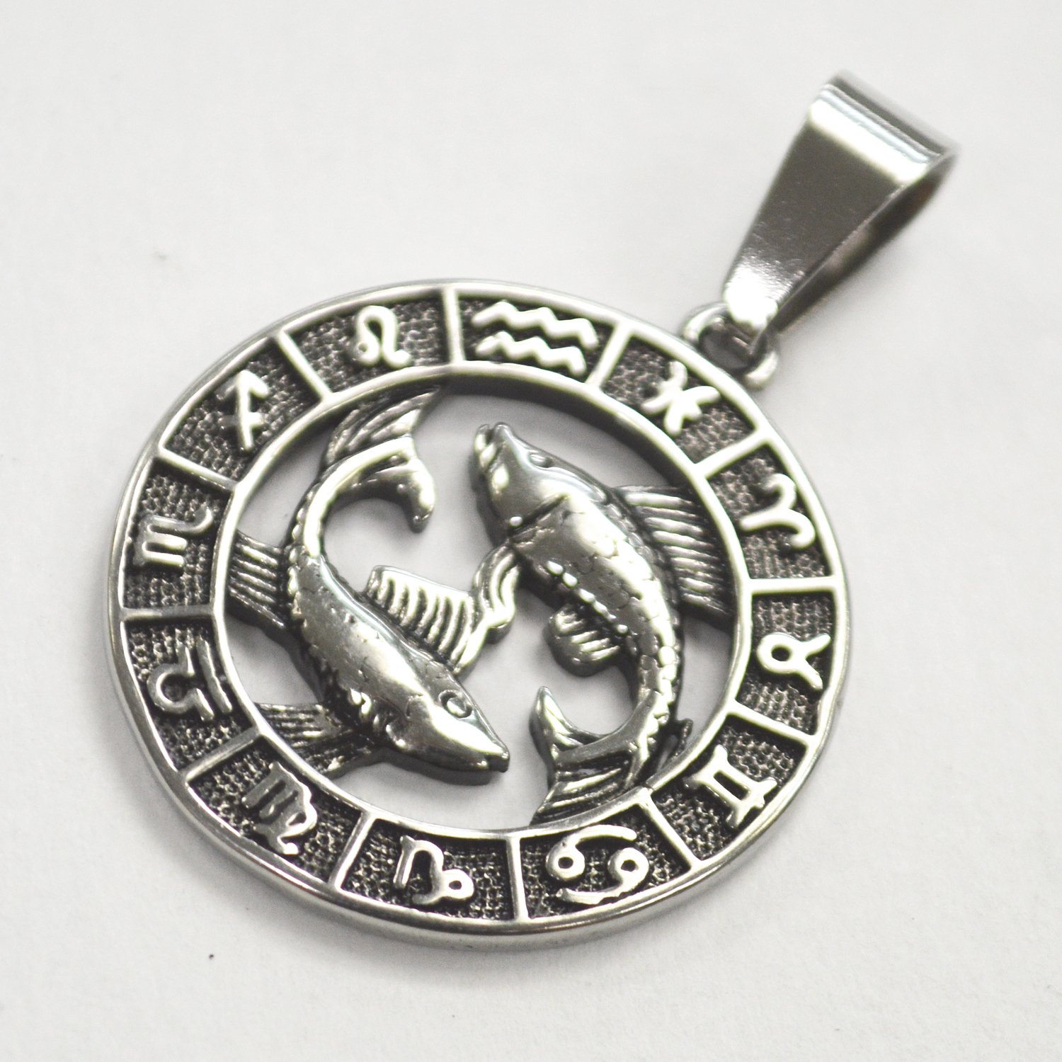 Zodiac Sign Pendant 86-2329 Pisces