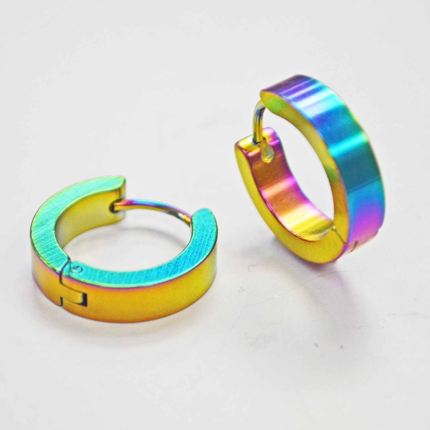 Rainbow Huggies Earrings 83-695 Rbw