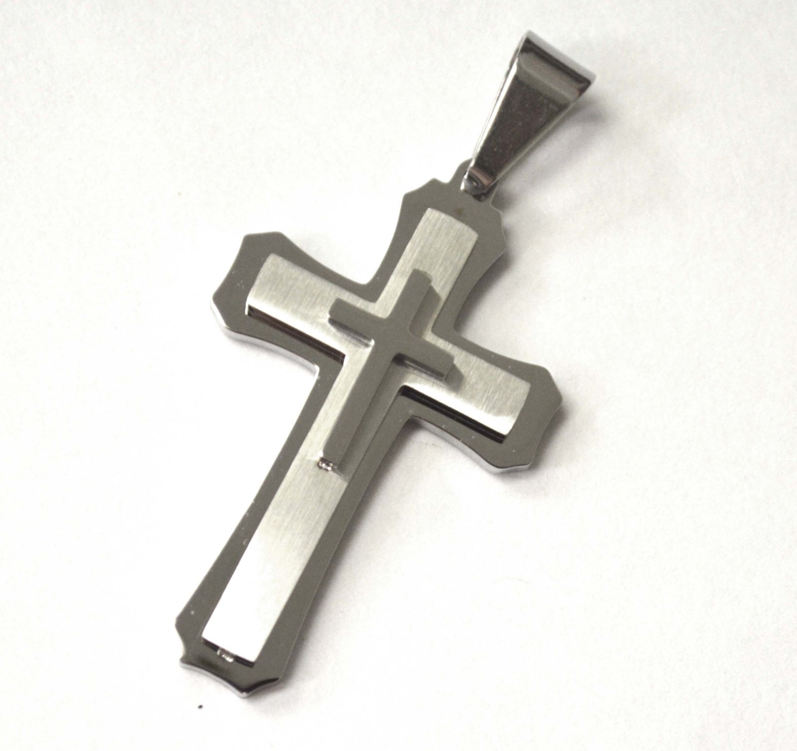 Layered Cross Pendants 86-1157S
