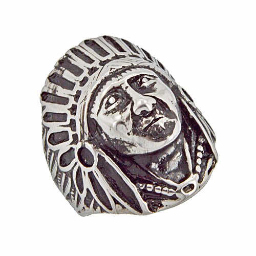 Chieftain Stainless Steel Ring 81-1087