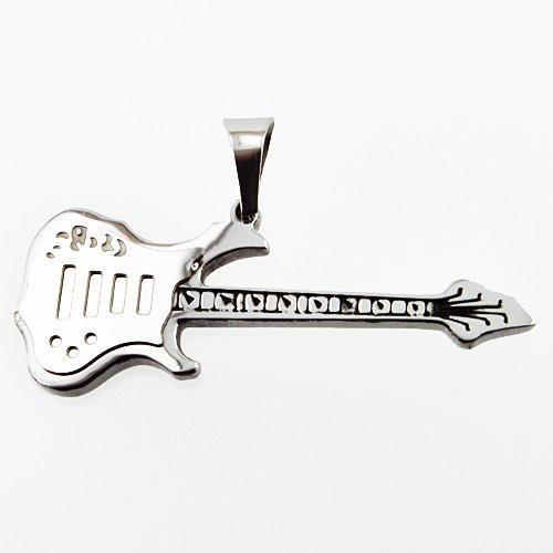 Guitar Stainless Steel Pendant 86-1288S