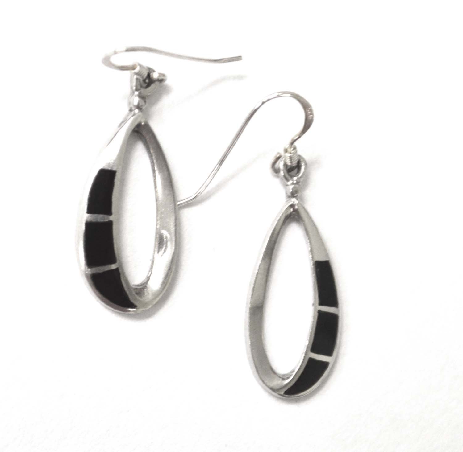 Sterling Silver Stone Earrings 53-5280B