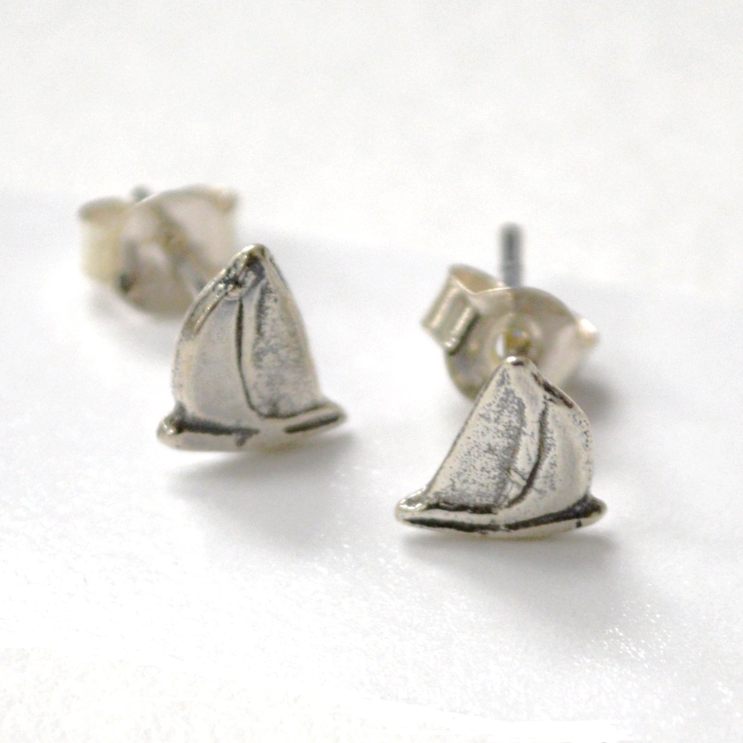 Sailboat Stud Earring Sterling Silver 53-5299