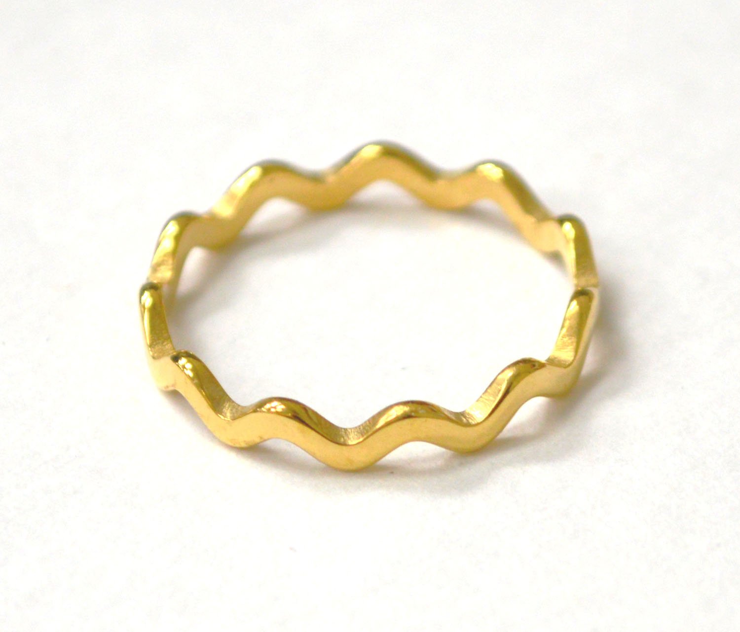 Gold IP Plated Ring 81-1601G