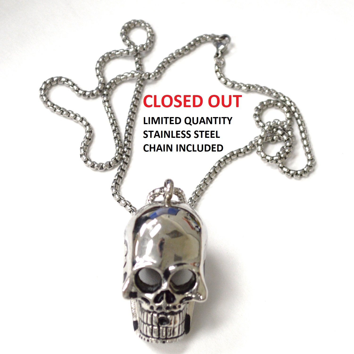 Skull Head with Chain 10002