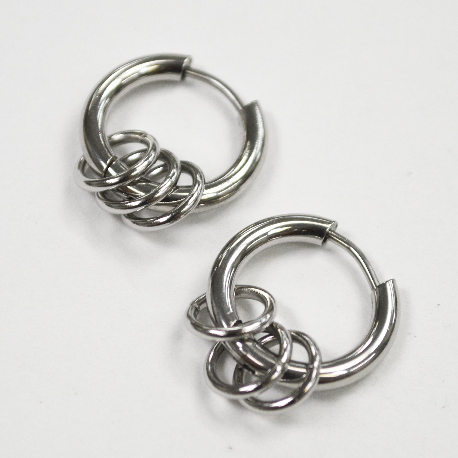 Hoops Earrings Stainless Steel  83-774S