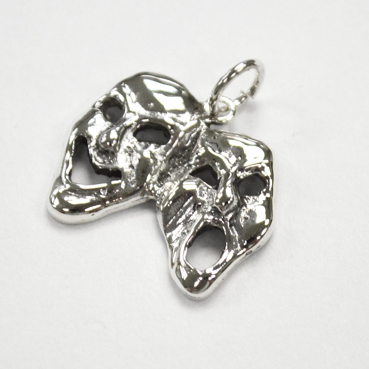 Comedy Tragedy Pendant Sterling Silver 56-1131