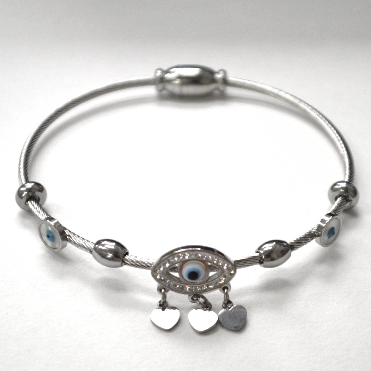 Eye Stainless Steel Bracelet 84-1936S