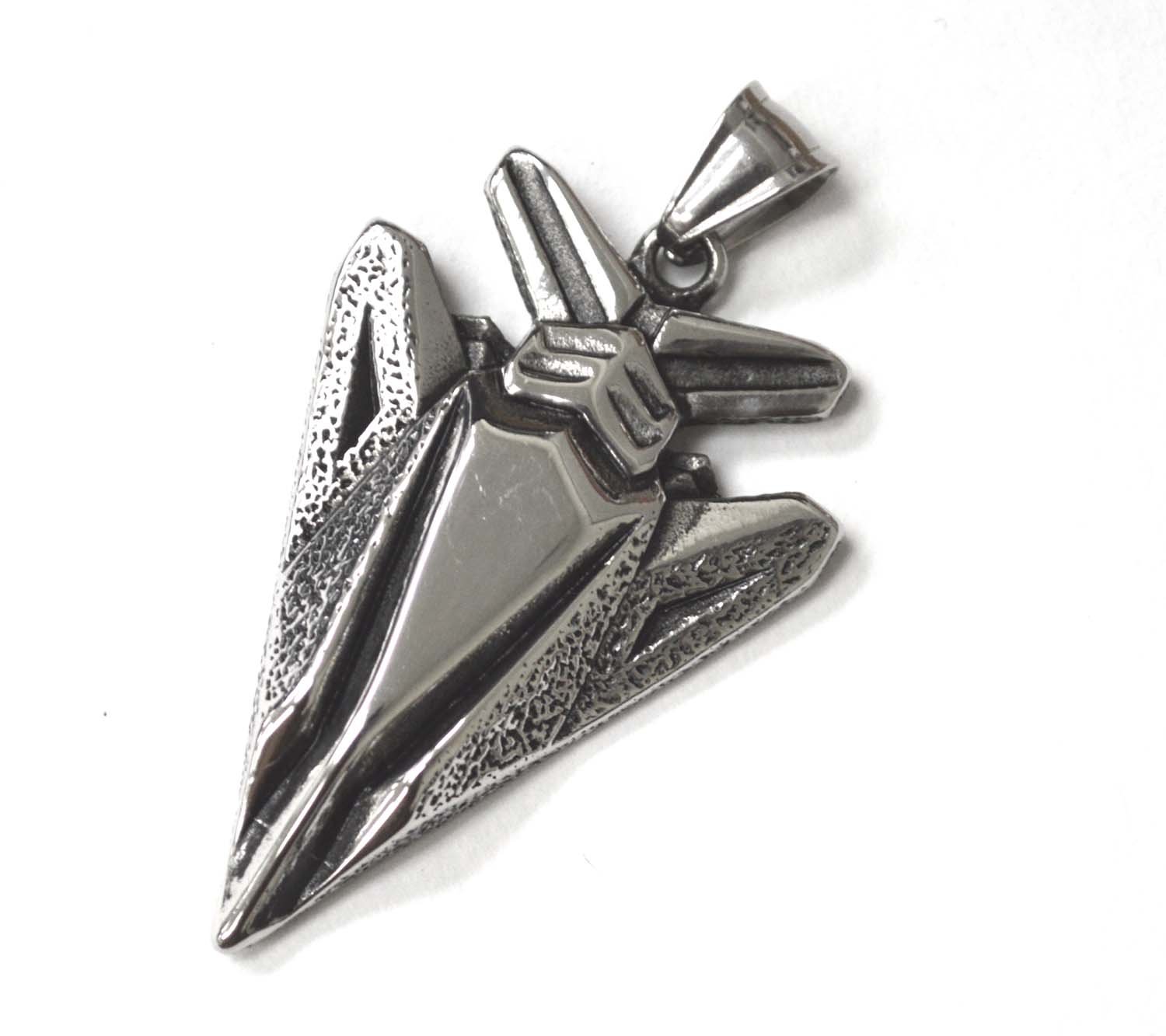 Space Ship Stainless Steel Pendant 86-2559
