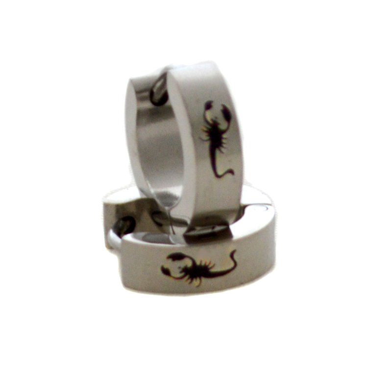 SCORPION HUGGIE EARRINGS 83-251S