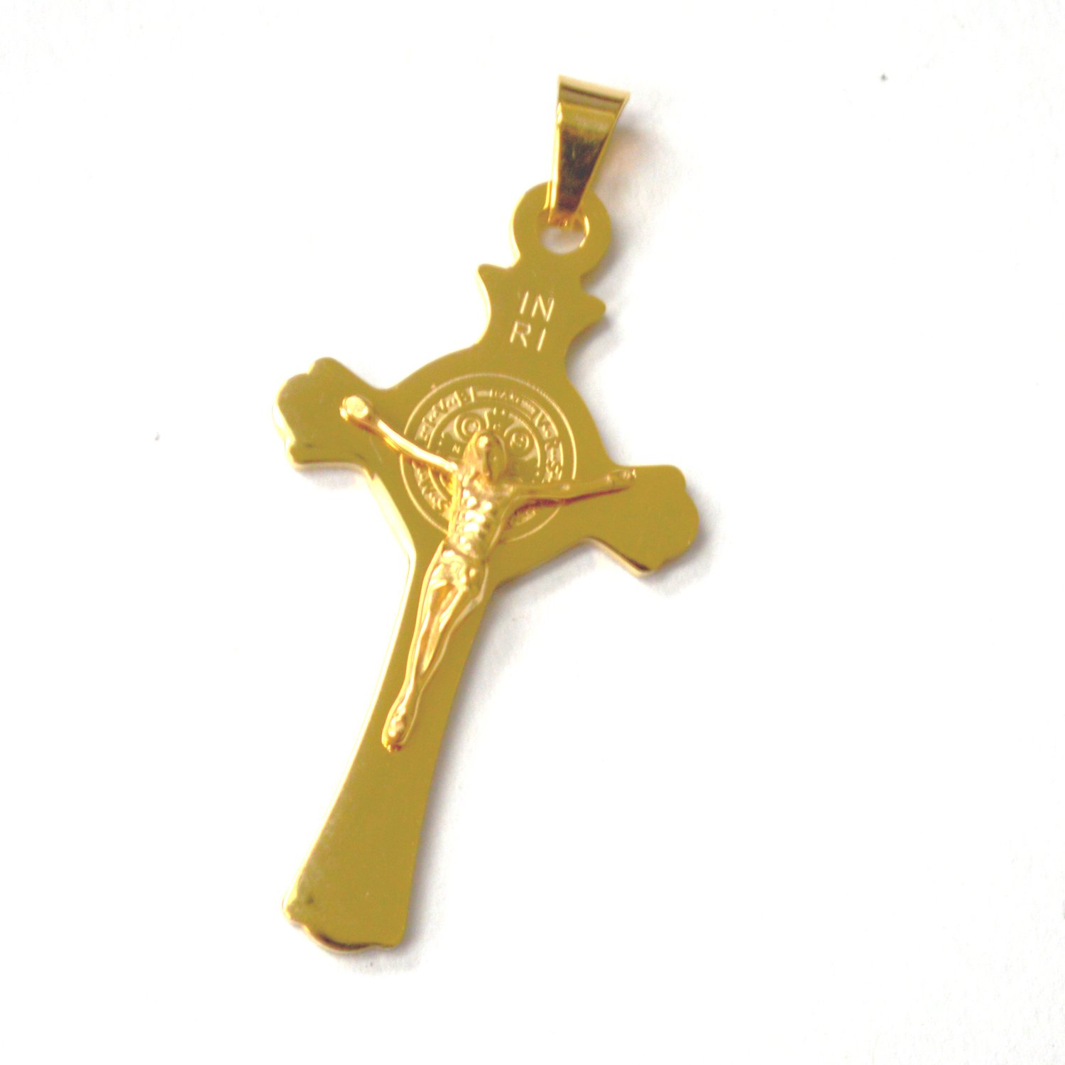 San Beneto Gold IP Plated Pendant 86-1574G