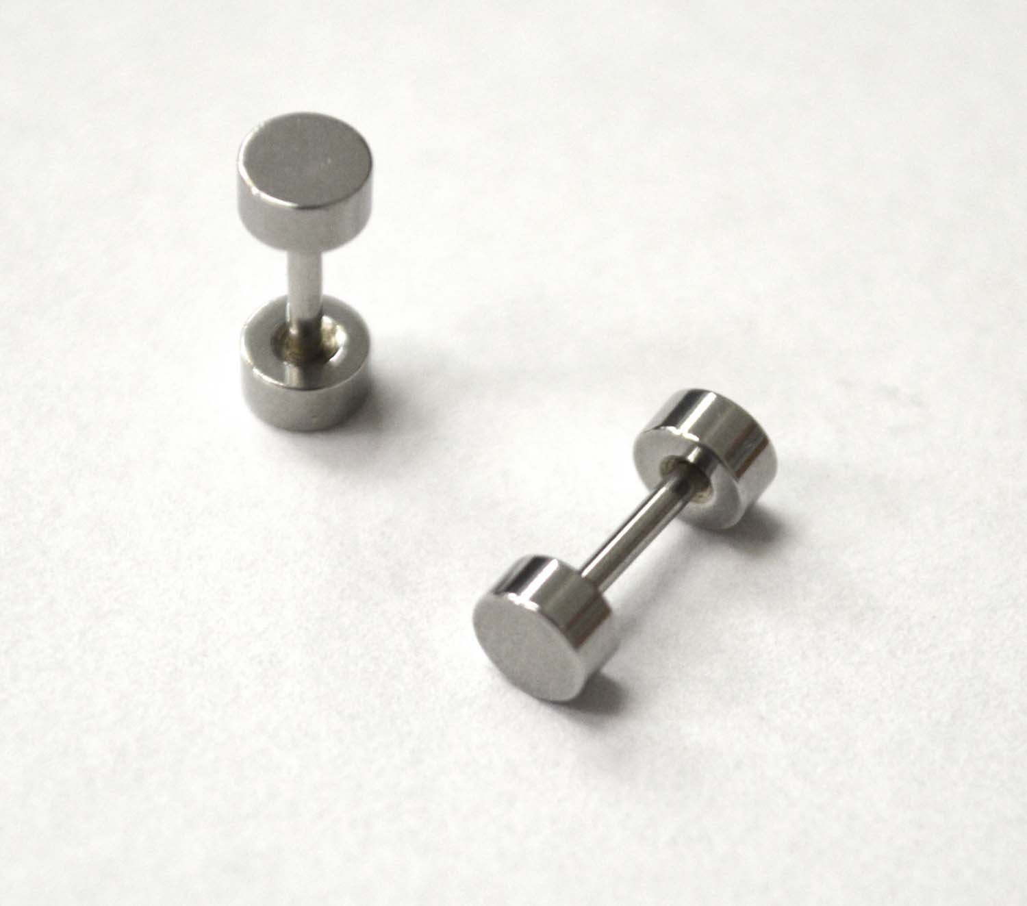 Screw Back Stud Earrings (4mm)83-819-1 (3 prs)