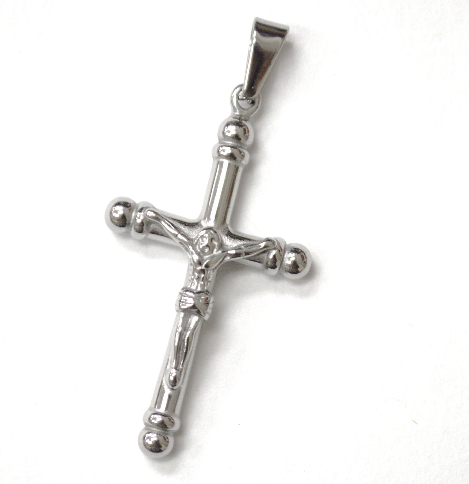 Crucifix Stainless Steel Pendant 86-2849