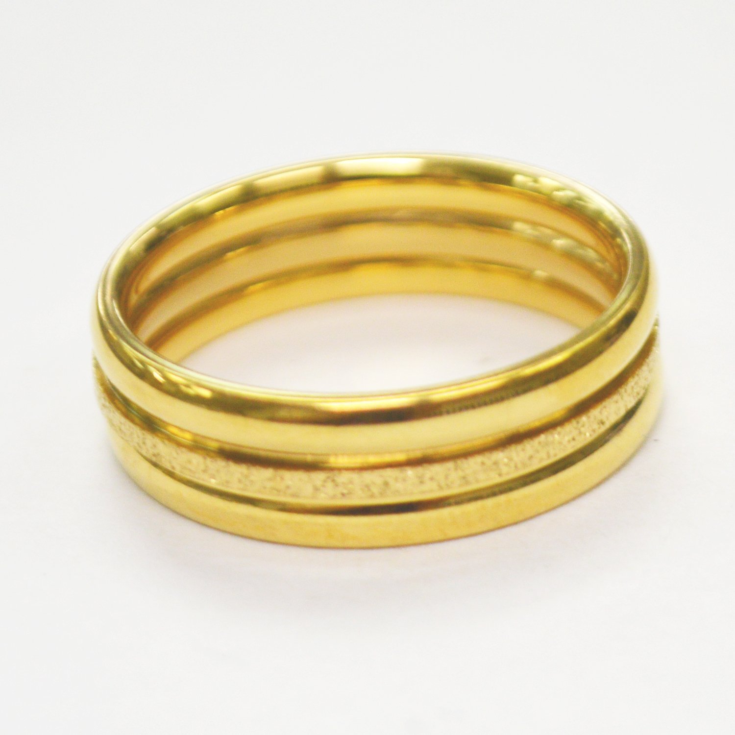 Stackable Gold Plated Ring 81-1422G