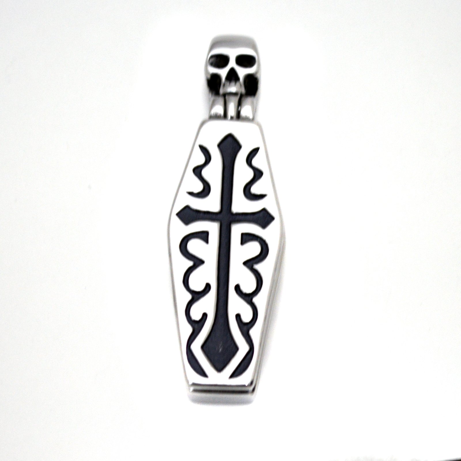 Coffin Stainless Steel Pendant 86-2237