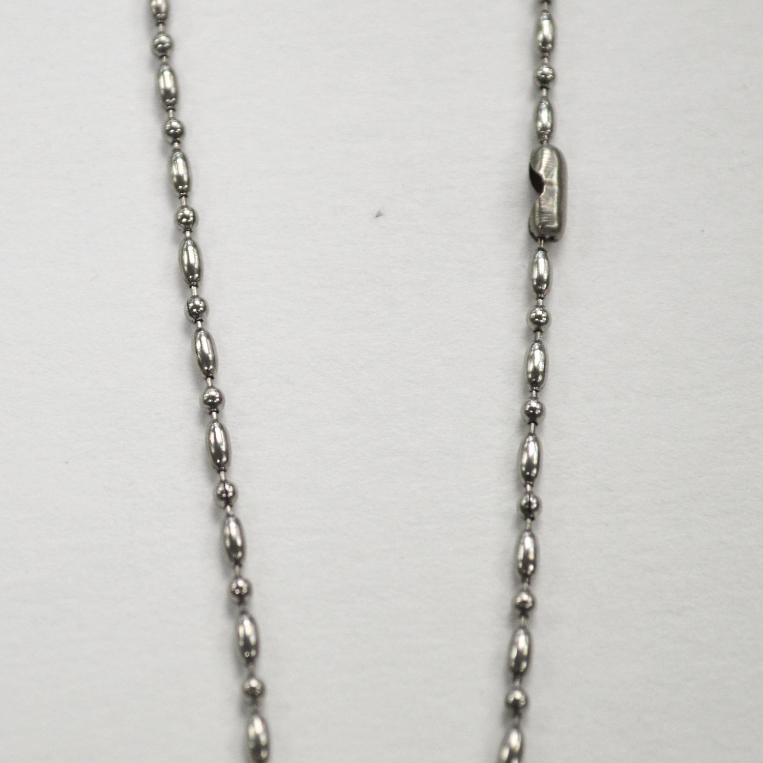 Oval Bead Stainless Steel 85-198 (6/pkg)