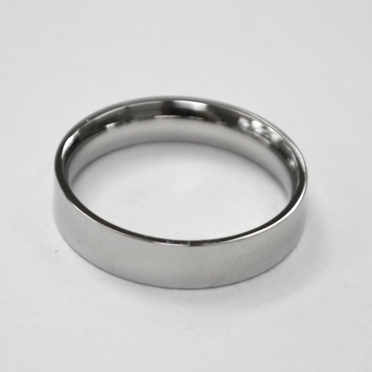4mm Shiny Flat Band Ring 81-403-4