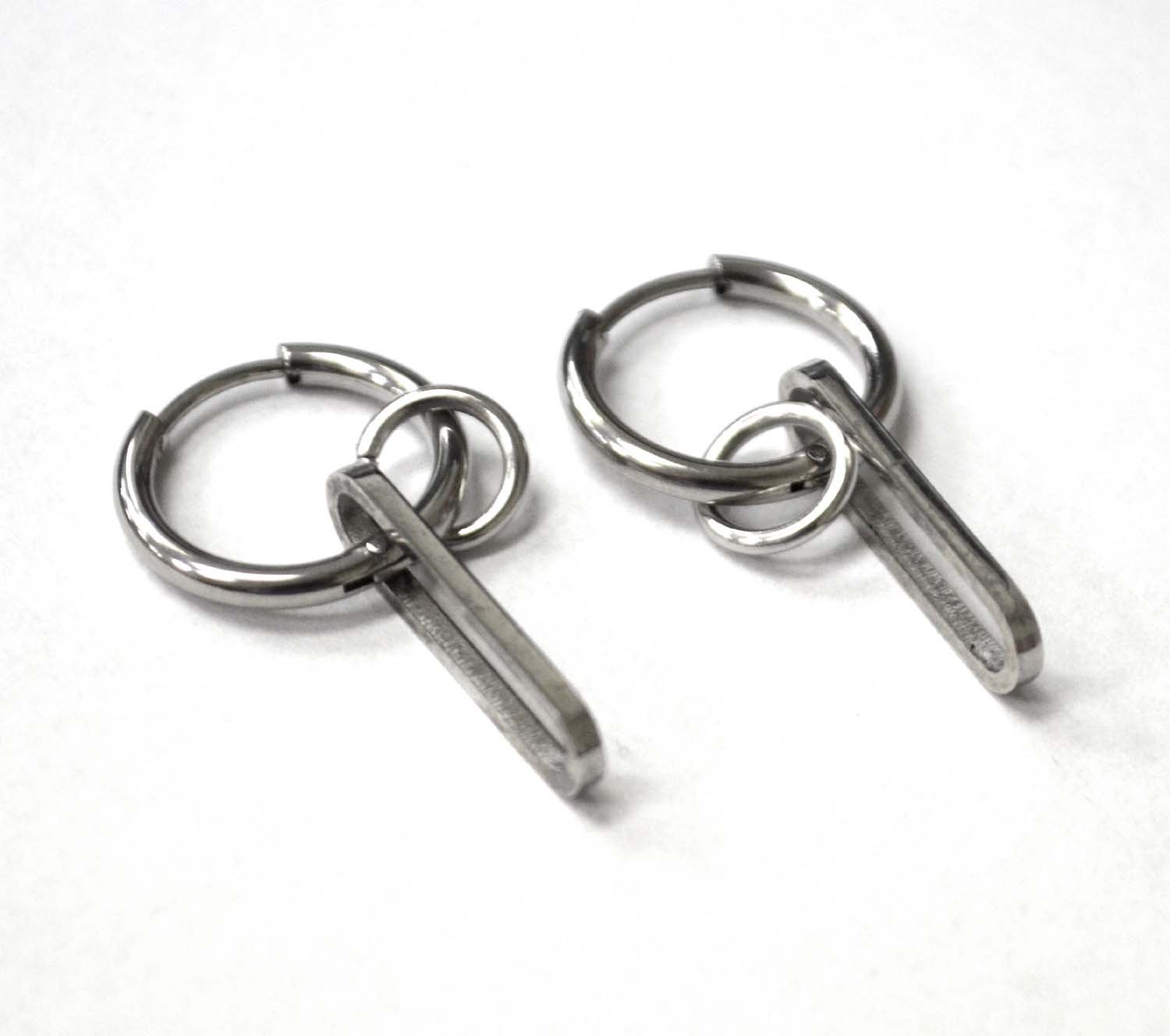 Stainless Steel Earrings 83-816