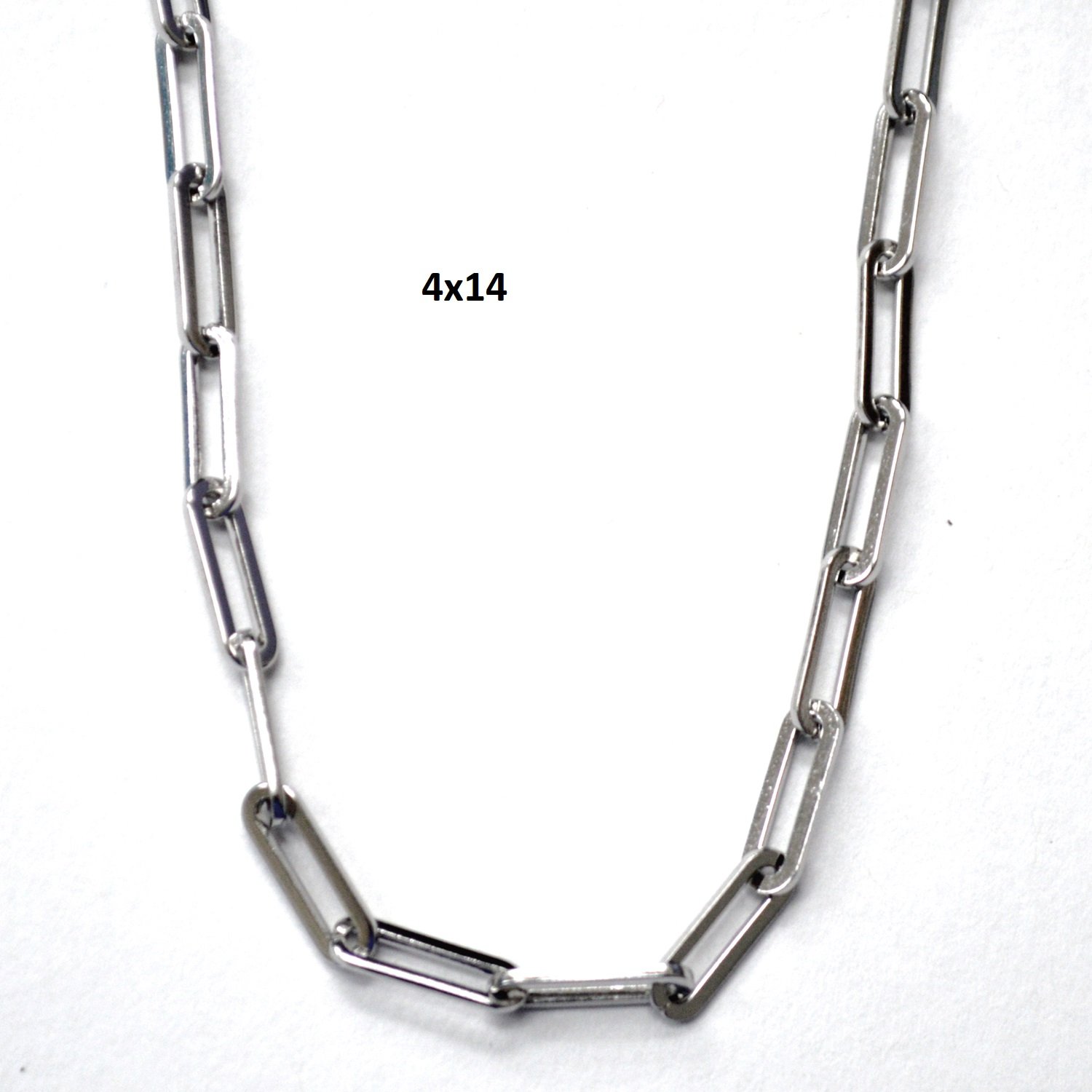 Paperclip Stainless Steel Chain 85-275S-4.14