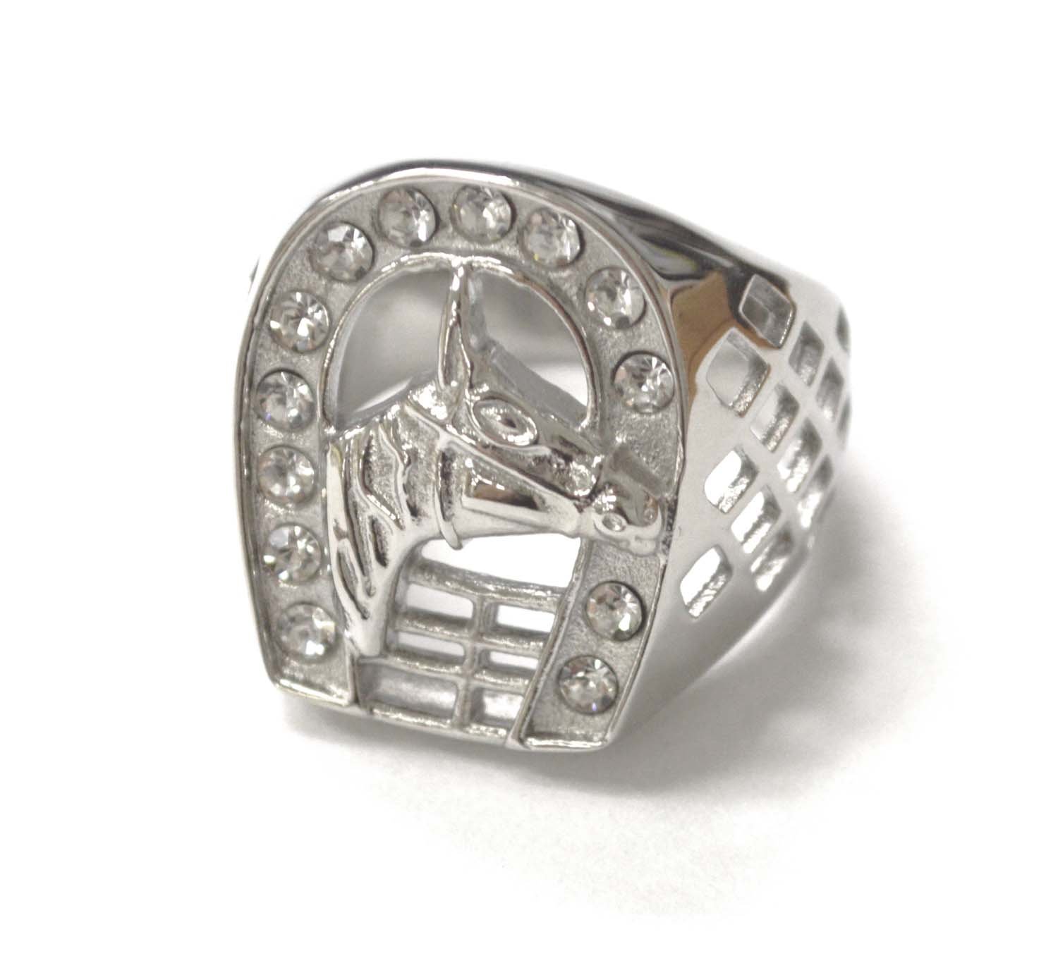 Horseshoe Stainless Steel Ring 81-1560S