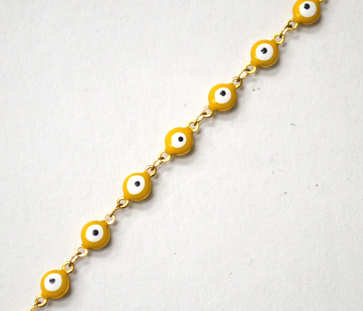 Eye Gold IP Plated Bracelet 84-1815G Yellow (3 pcs/pkg)