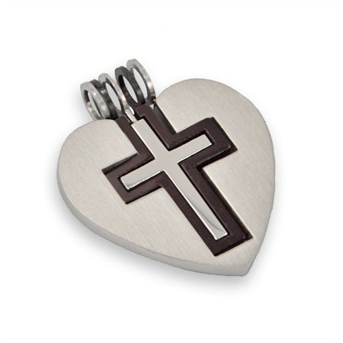 Cross Heart Pendant 86X-123
