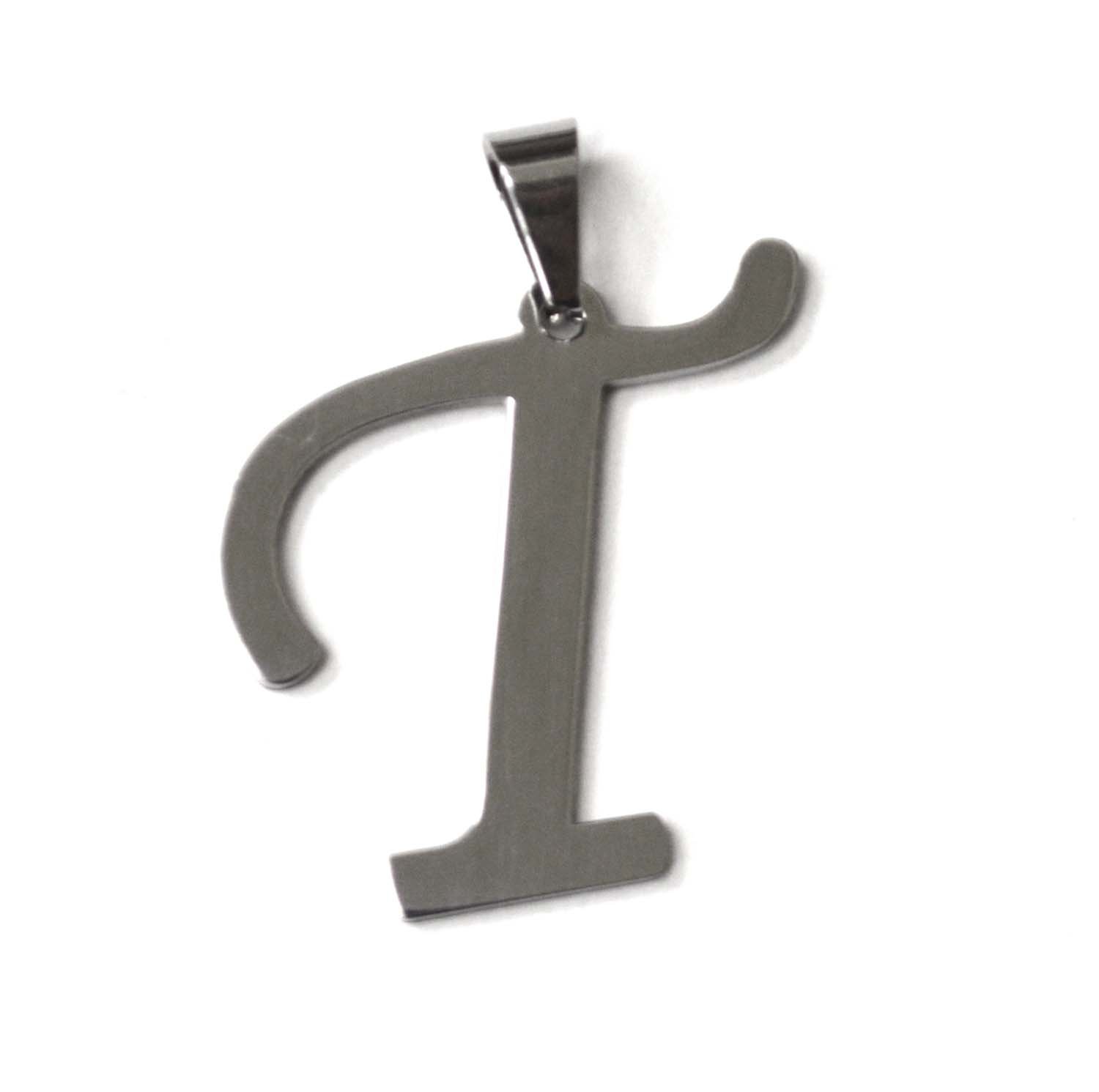 T Initial Pendant Stainless Steel 86-695S-T