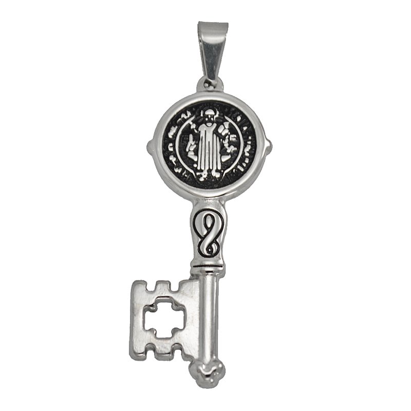 SAN BENETO KEY Stainless Steel Pendant 86-1850S