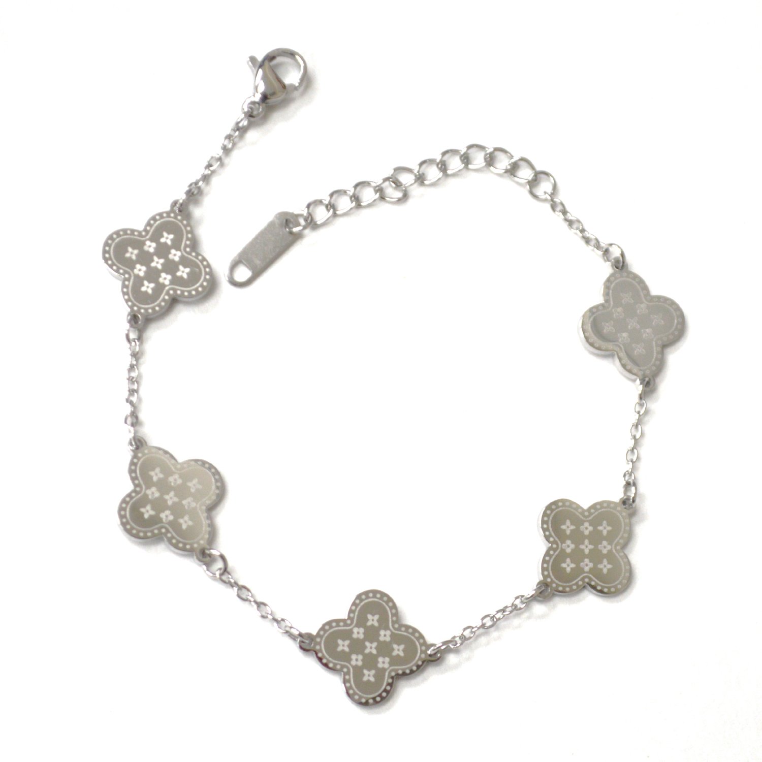 Designer's Inspired Stainless Steel Bracelet 84-1987S