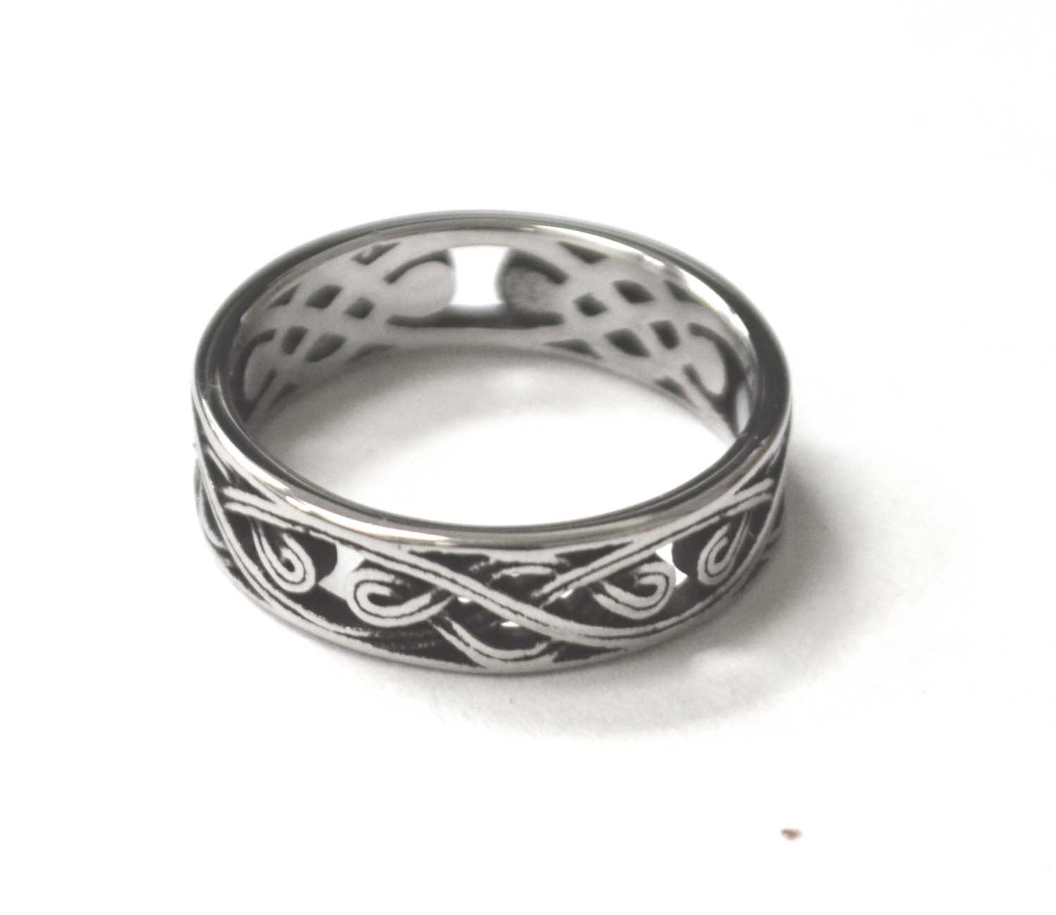 Eternity Stainless Steel Ring 81-1544S