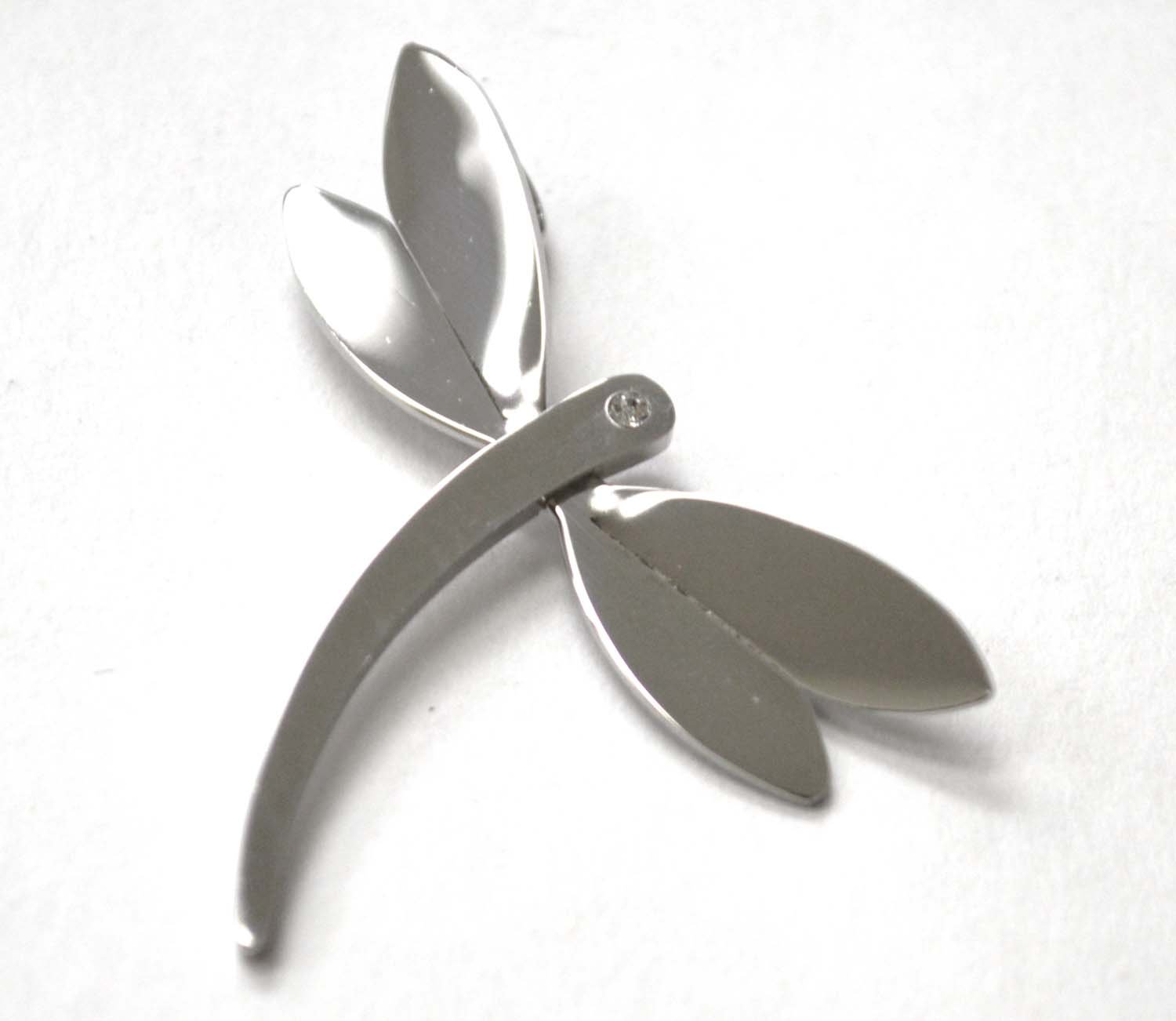 Dragonfly Stainless Steel Pendant 86-828S