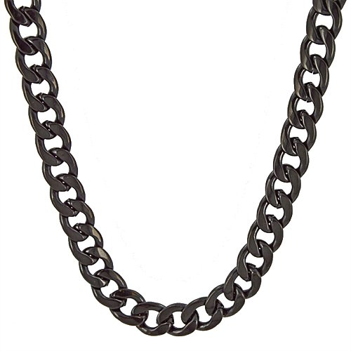 7mm Black Curb Chain 85-162B-7