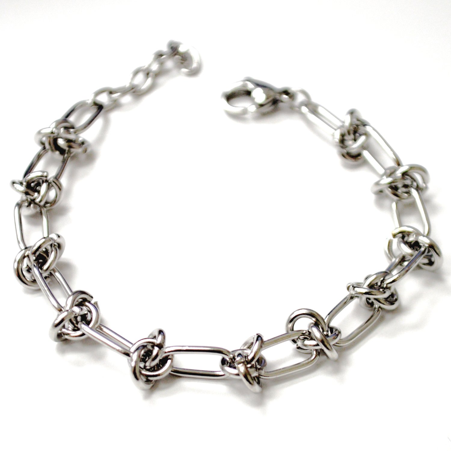 Knotted Stainless Steel Bracelet 84-1990