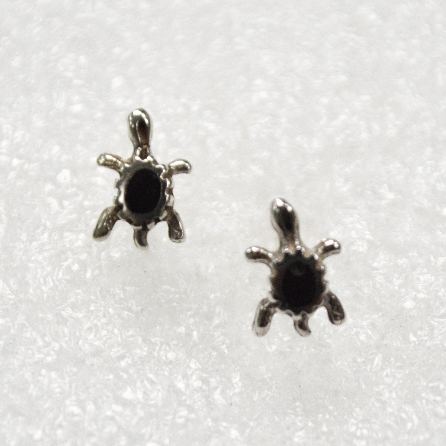 Turtle Stud Earring Sterling Silver 53-5225
