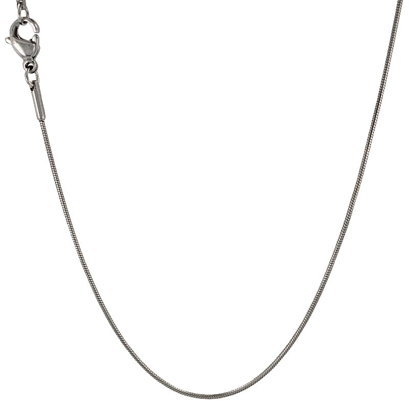 0.9mm Snake Stainless Steel Chain 85-138-0.9