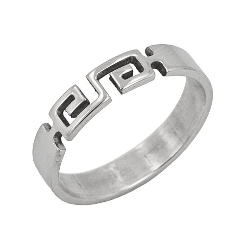 GREEK KEY RING 81-973