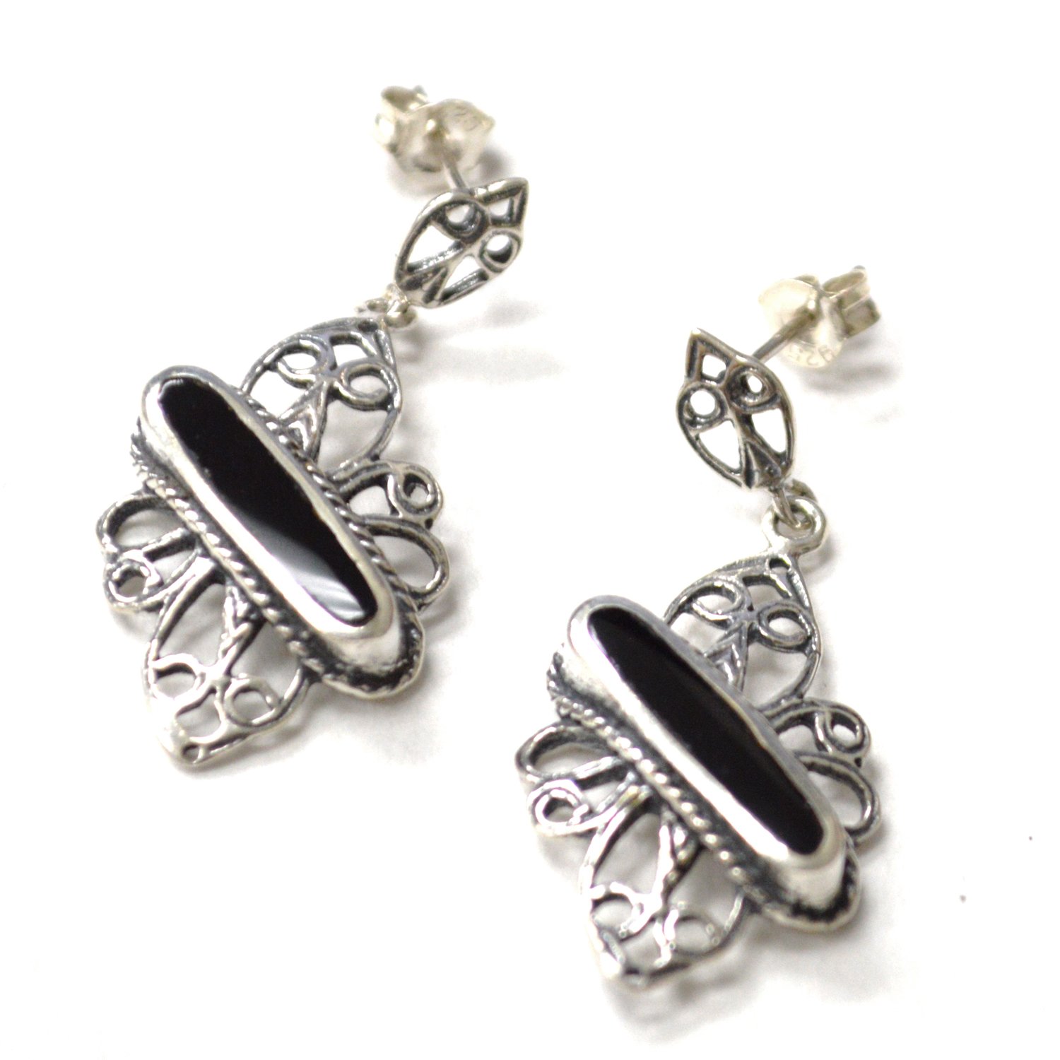 Sterling Silver Classic Earrings 53-5316
