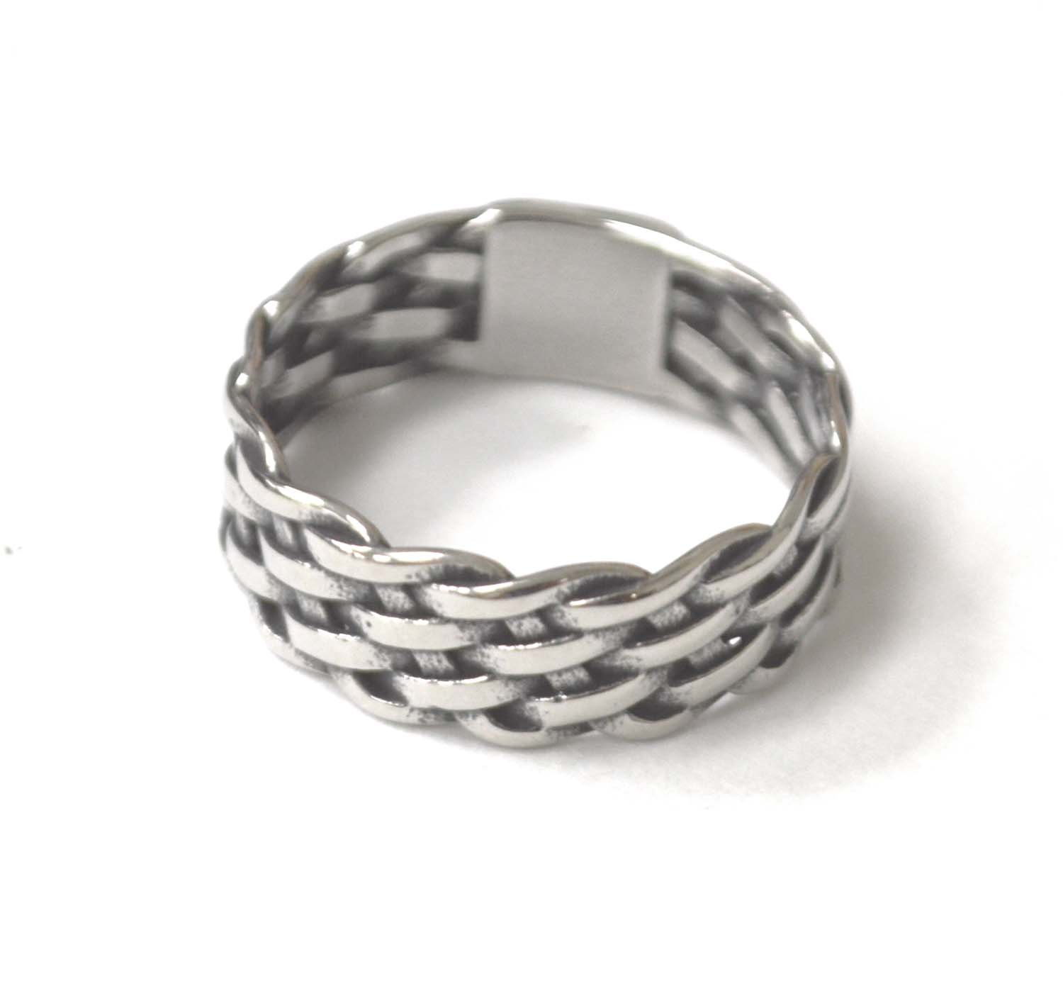 Braided Stainless Steel Ring 81-1564S