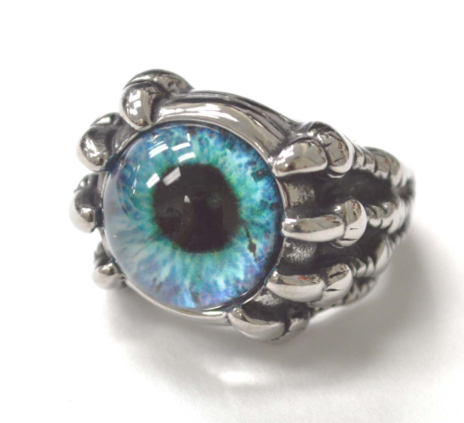 Claw with Dragon Eye Stone RING 81-1401-Eye
