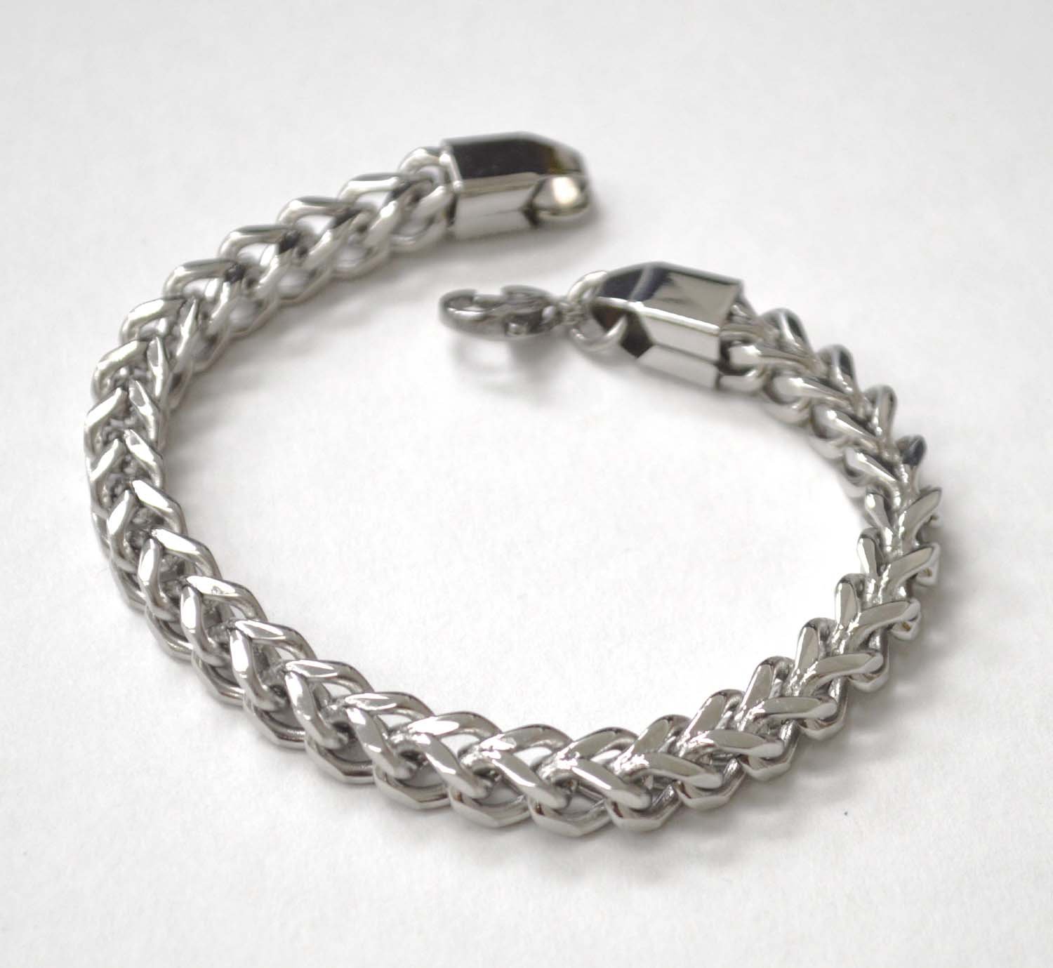 6mm Franco Stainless Steel Bracelet 84-215S-6