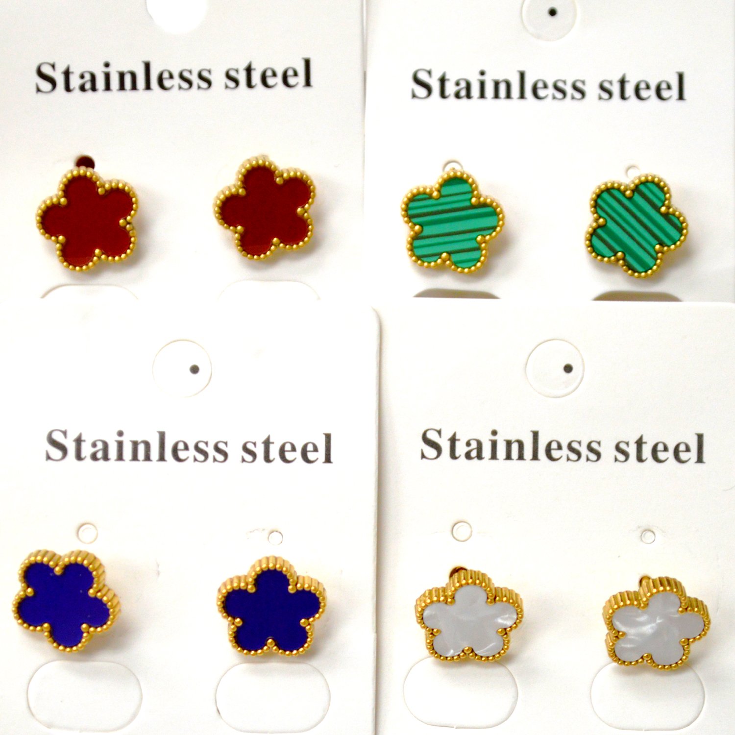 Designers Inspired Gold Plated Earrings 83-968G