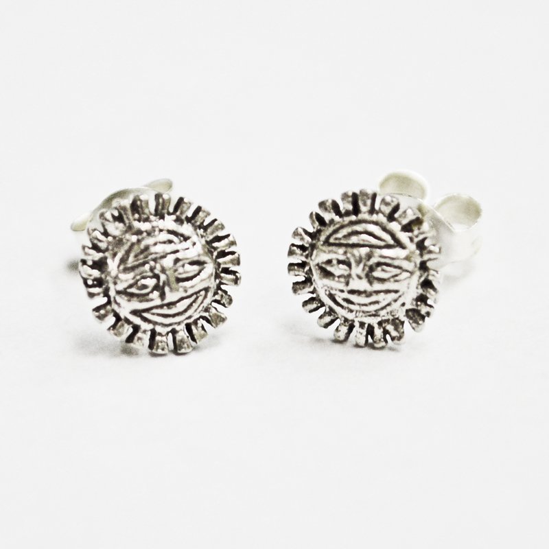 SUN Face Stud Earring 53-5166